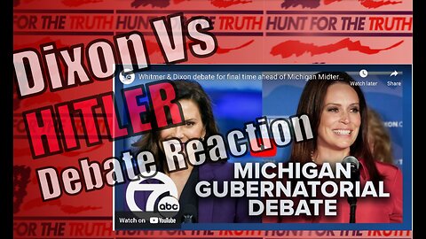 LIVE REACTION! Dixon Vs. Hitler MI Debate Realtime Breakdown.