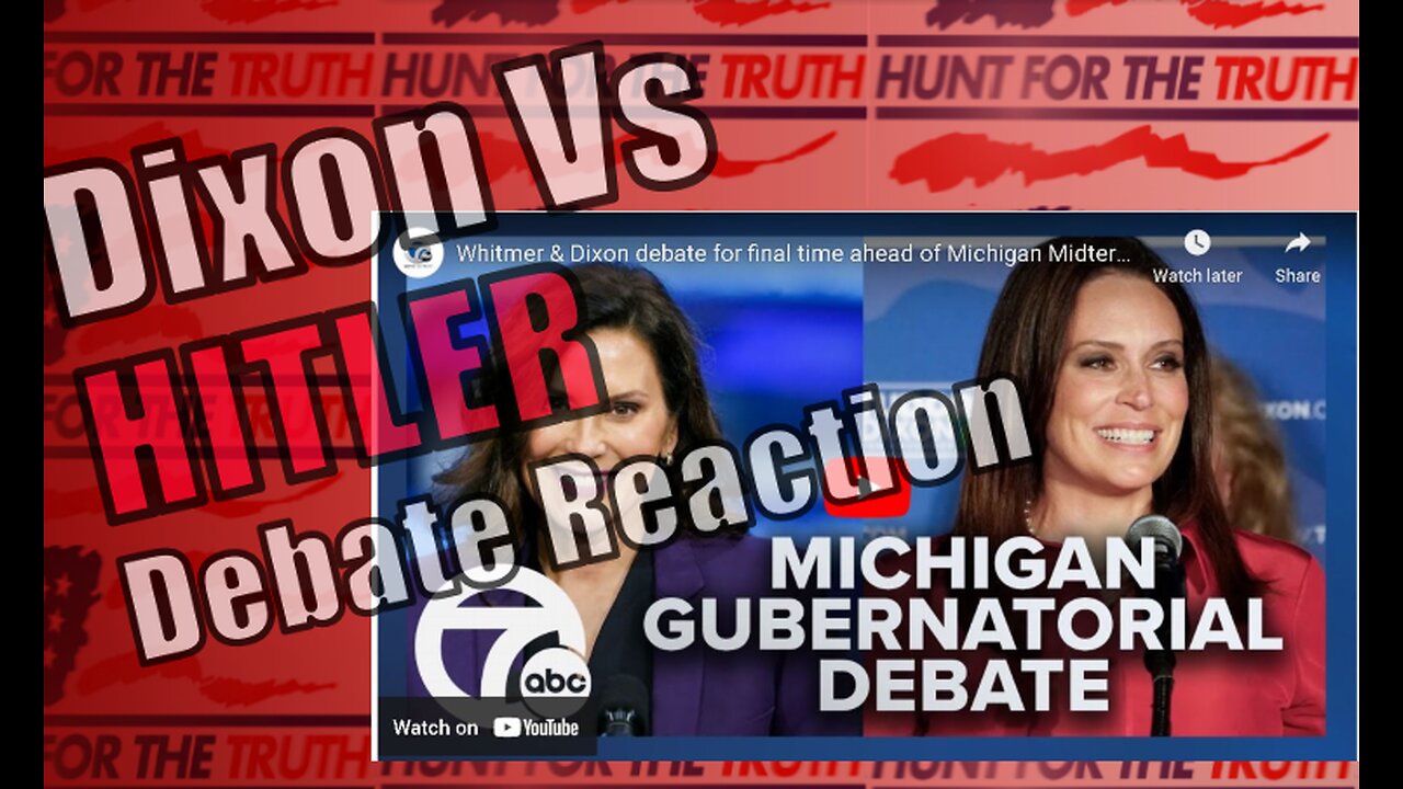 LIVE REACTION! Dixon Vs. Hitler MI Debate Realtime Breakdown.