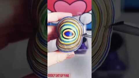 Satisfying video #satisfying #oddly #asmr #shorts oddly satisfying 🌈#oddlysatisfying #oddly #tiktok