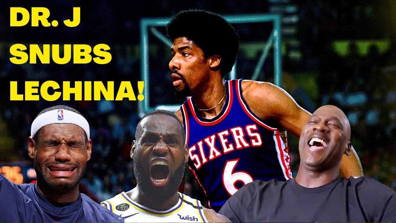 Dr. J SNUBS Lebron James on his TWO ALL TIME NBA TEAMS! THROWS SHADE at STARS needing SUPER TEAMS!