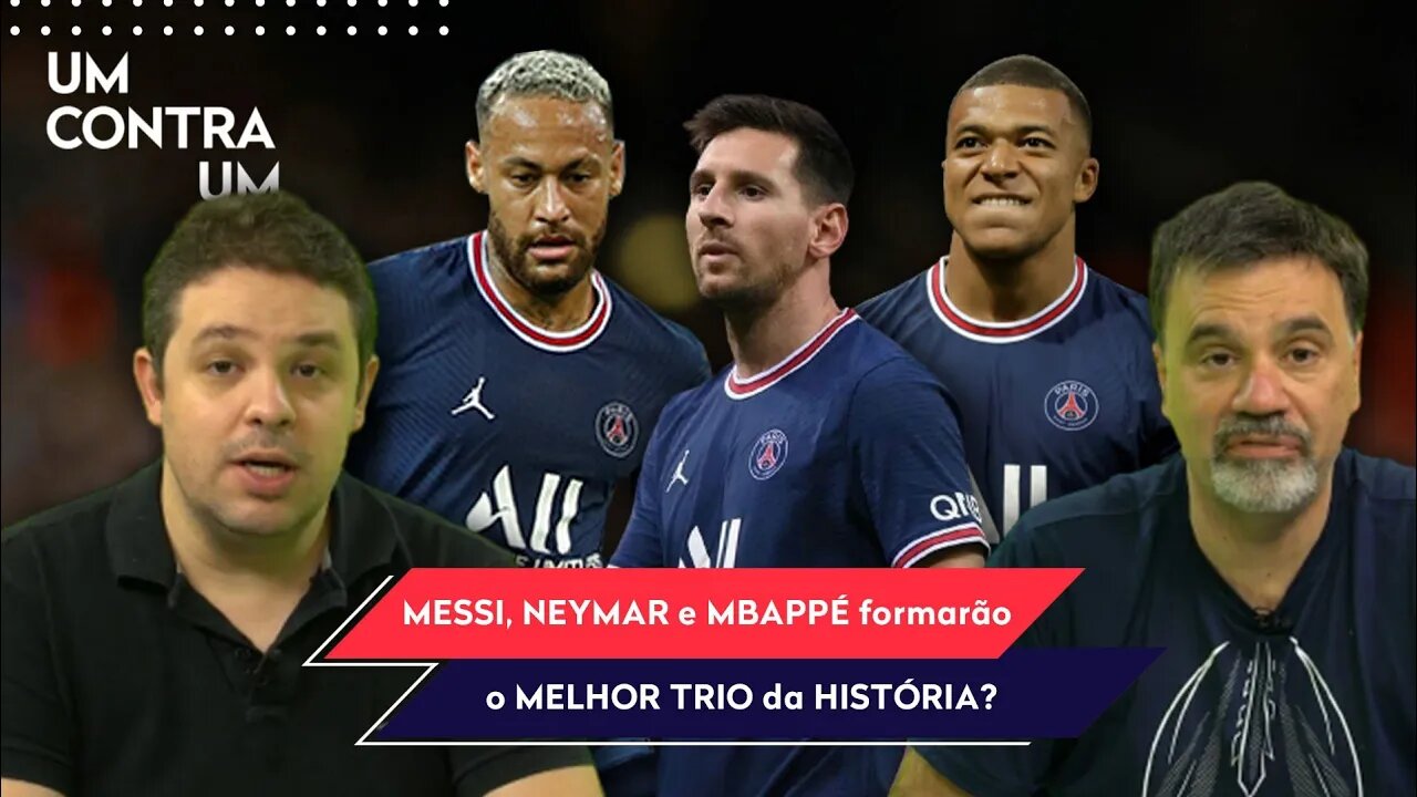 "Mbappé, Messi e Neymar TÊM TUDO para..." OLHA o que Mauro Beting falou do PSG!