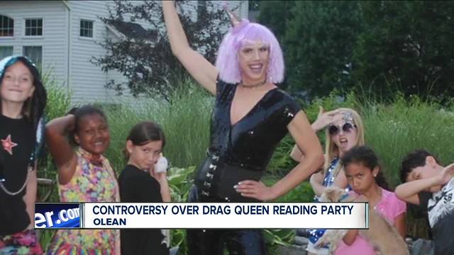 Library's plans to have drag queen read to children sparks backlash