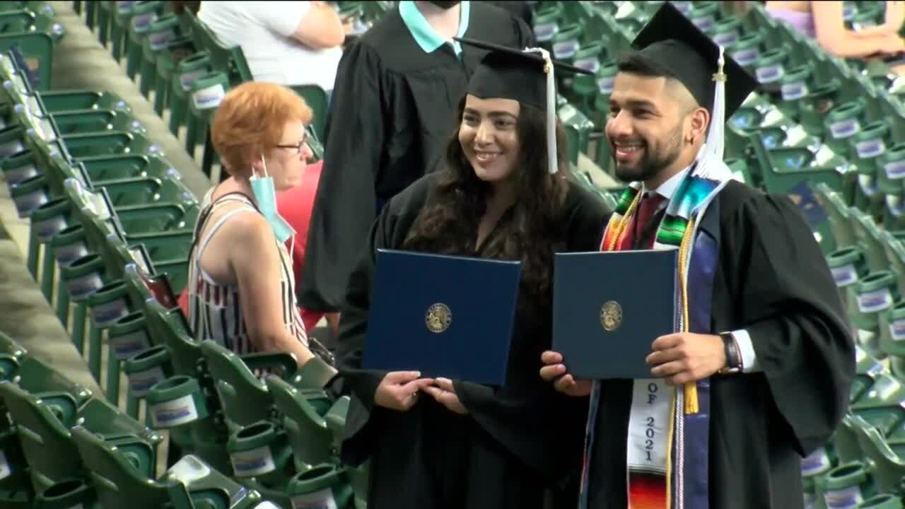 Marquette student graduates overcoming 10 surgeries, now hopes to turn her pain into purpose