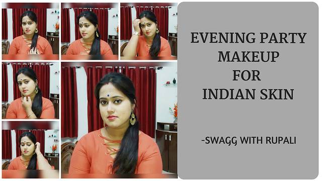 Evening party makeup for Indian skin | Swagg with Rupali |