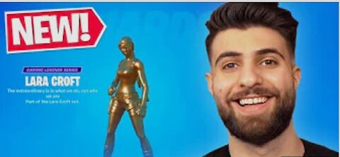 How to Unlock GOLD Lara Croft in Fortnite!