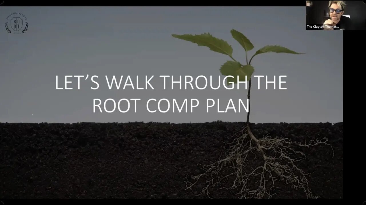 🇩🇪 ROOT Universität Maximieren Sie Ihr Einkommen mit ROOT Comp Plan 19 07 22 Call Clayton Thom