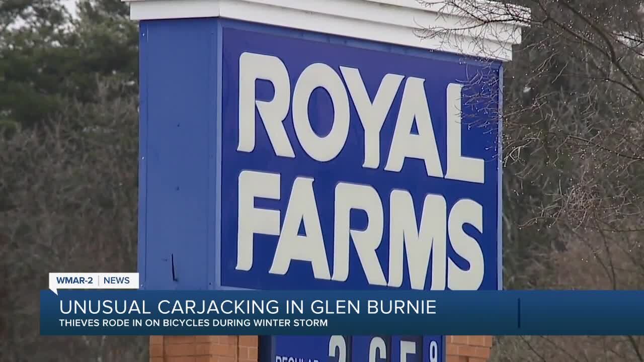 Unusual carjacking in Glen Burnie