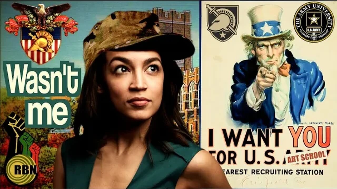 After Her Military Recruitment Event Goes Viral, AOC Responds with Word Salad Nonsense