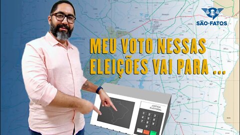 🔵✔ MEU VOTO NESSAS ELEIÇÕES VAI PARA...