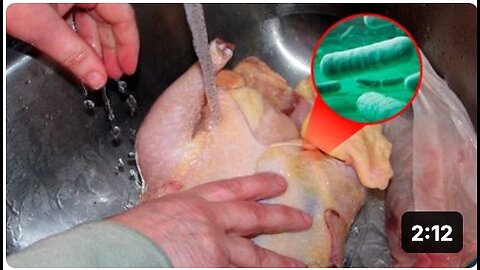 This Is Why You Should Never Wash Raw Chicken Before Cooking It!