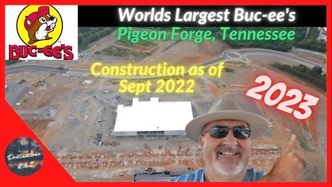 Largest Convenient Store in the World Buc-ee's Pigeon Forge, Tennessee Construction Progress