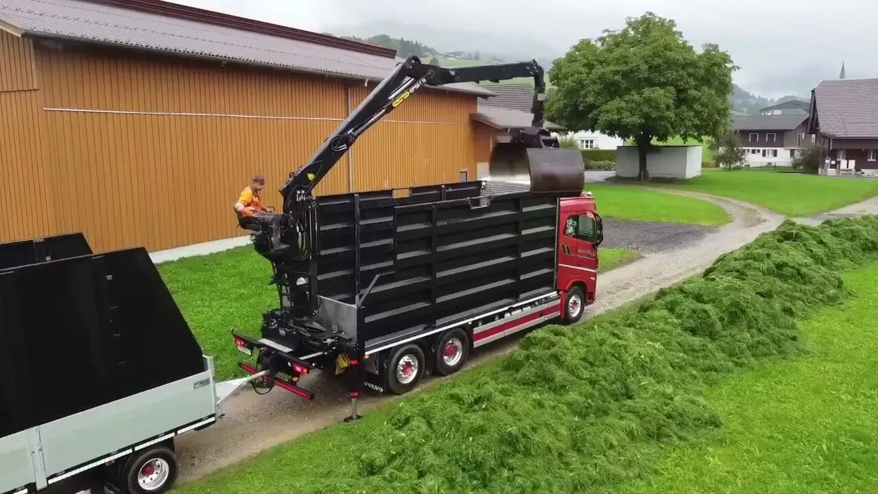 Geri Wicki Transporte Grastransport für Trocknungsanlage-7