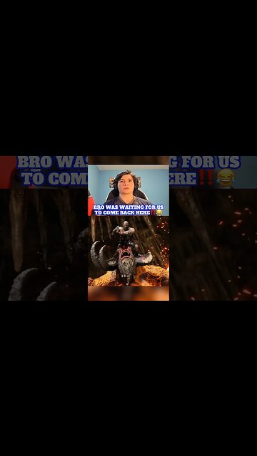 Look What We Found In Tyr’s Prison Cell‼️😂 | #shorts #godofwarragnarok #gaming #reaction