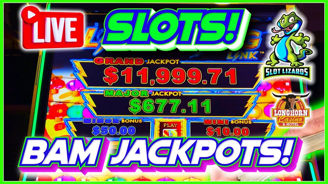 🔴 MORE LIVE SLOTS! EPIC 2 JACKPOTS HIT! LET'S CRUSH IT! LONGHORN CASINO!