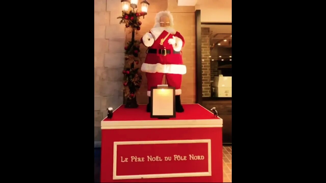 Le pere noel du pole nord