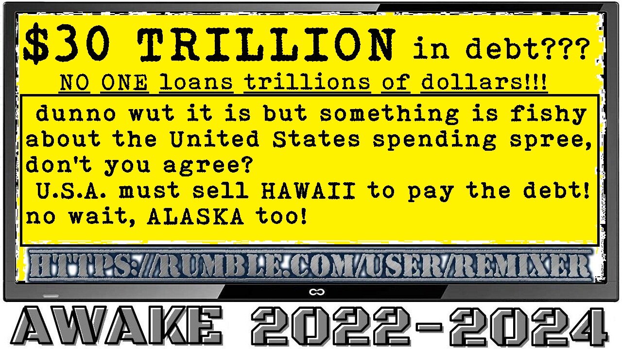 $30 TRILLION in debt???