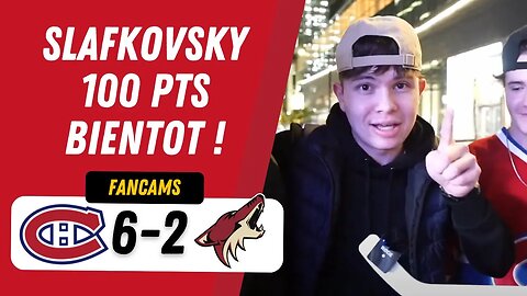 SLAFKOVSKY 100 PTS BIENTOT ! | MTL 6-2 ARZ | FANCAM