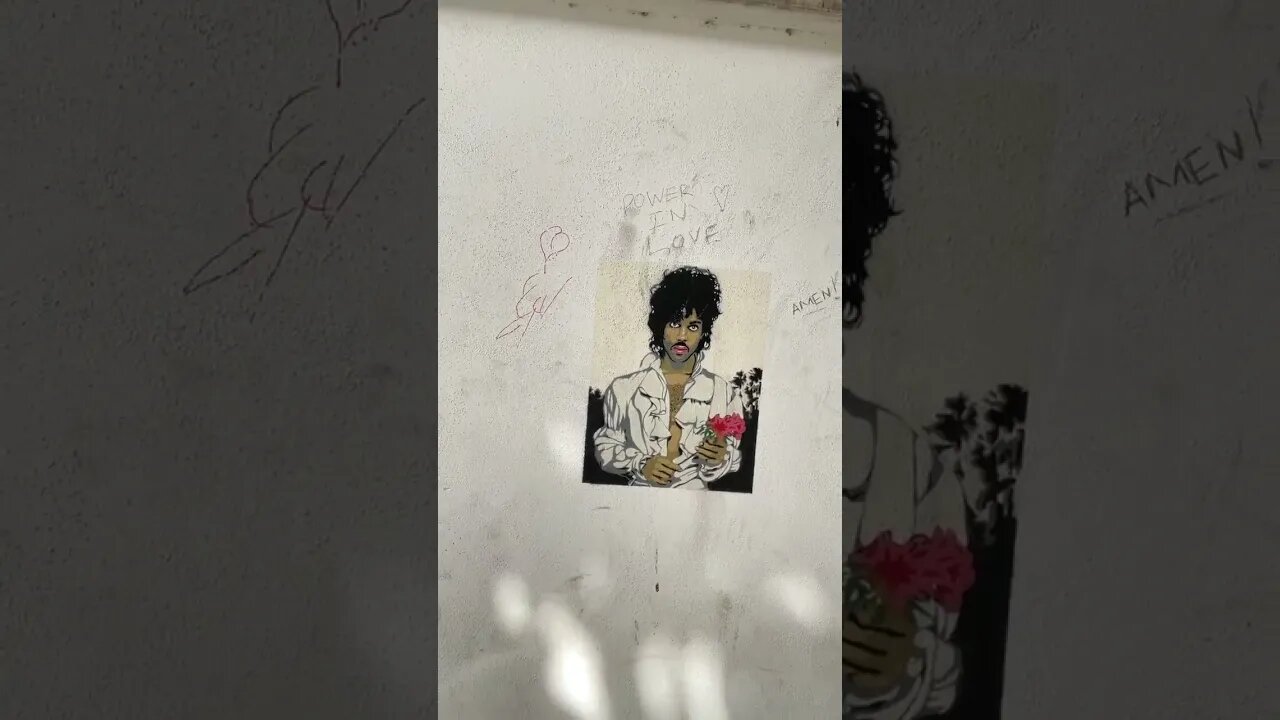 Prince Mural at Gibraltar #shorts