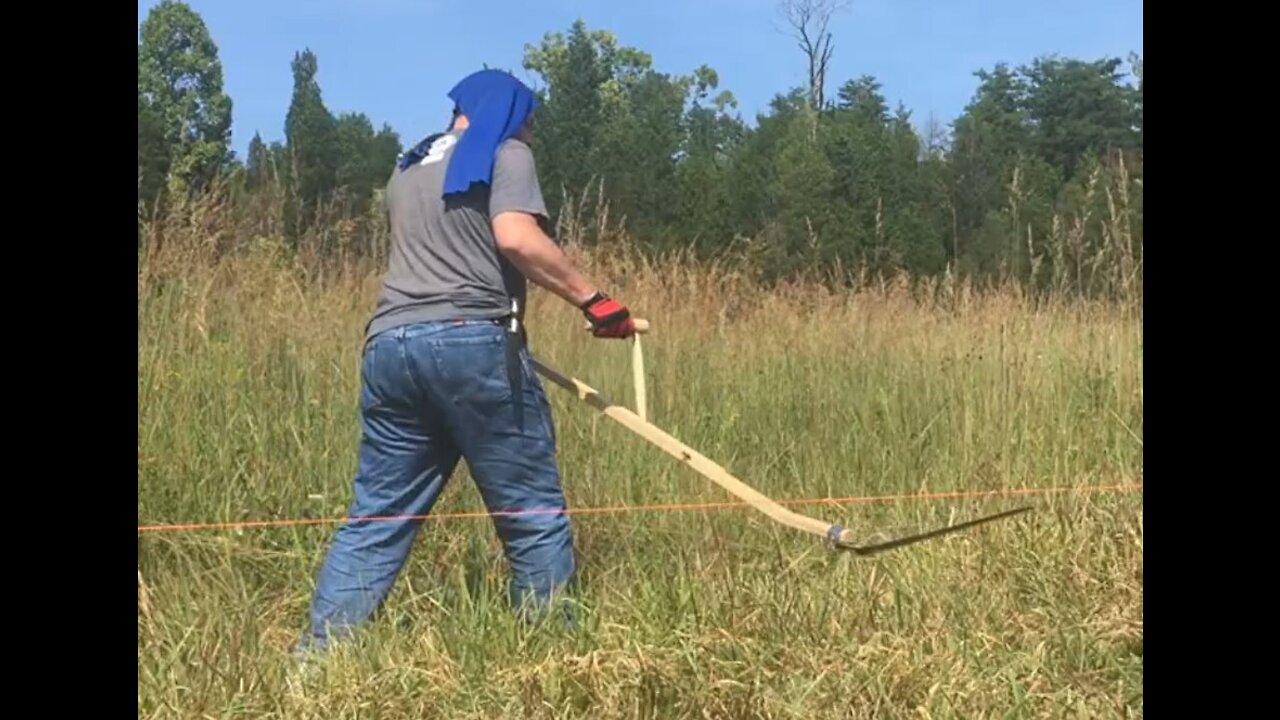 Learning to use my scythe
