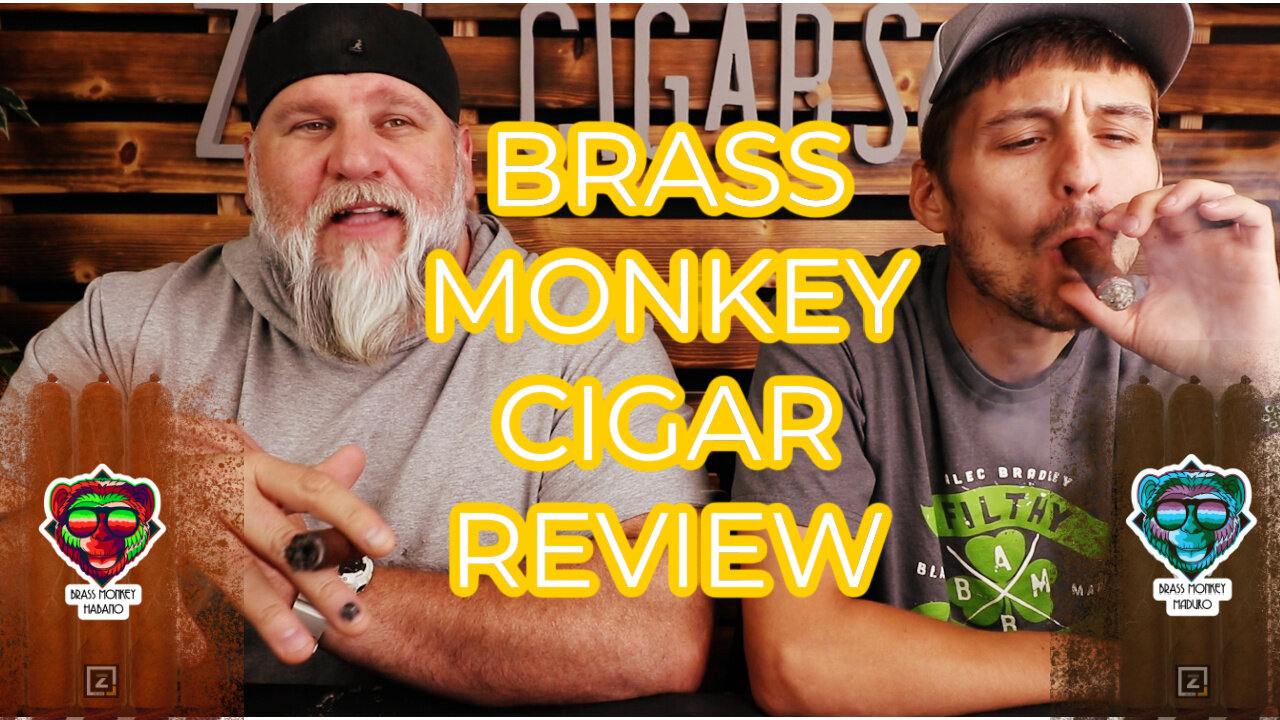 BRASS MONKEY Habano and Maduro CIGAR REVIEW