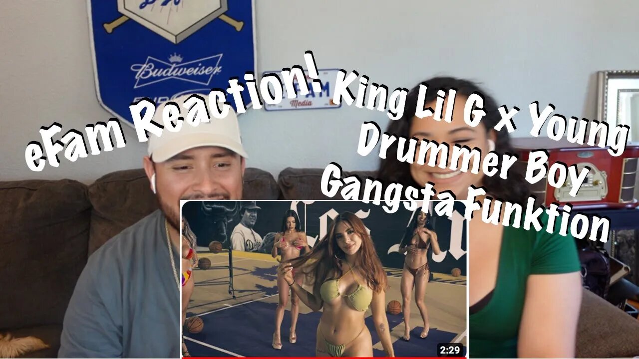 King Lil G x Young Drummer Boy - Gangsta Funktion (eFamily Reaction!)
