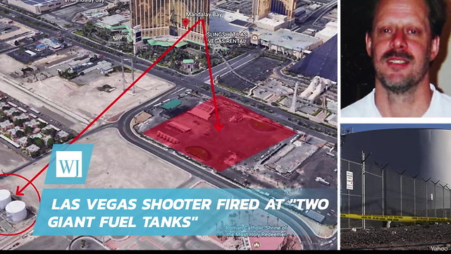 Las Vegas Shooter Fired At "Two Giant Fuel Tanks"