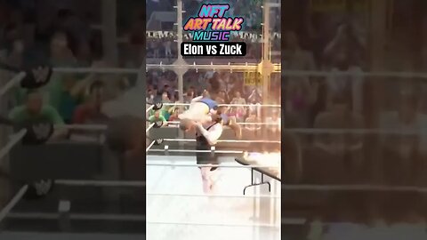 Elon Musk Slams Mark Zuckerberg Thru 🔥Fire Table 😳🤯 WWE 2k23