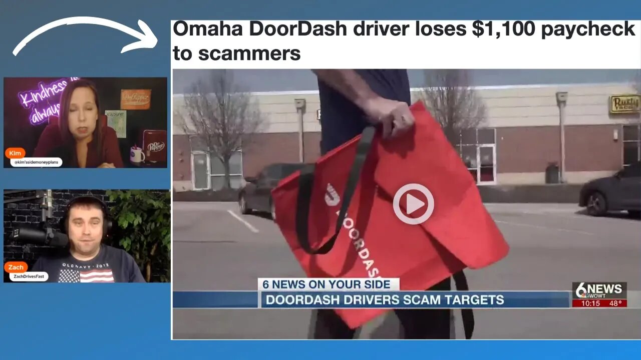 DoorDash Driver Gets His Money Back After Scam??