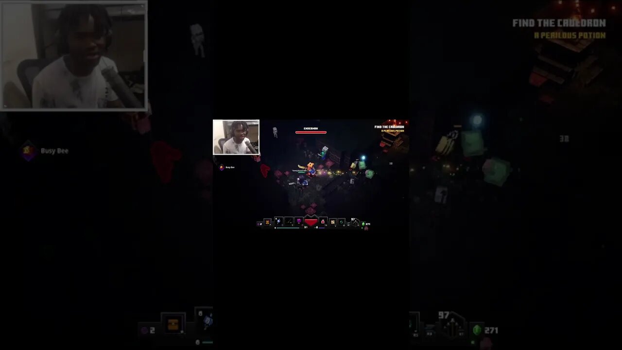 sometimes the pig is just more important Minecraft dungeon with friend