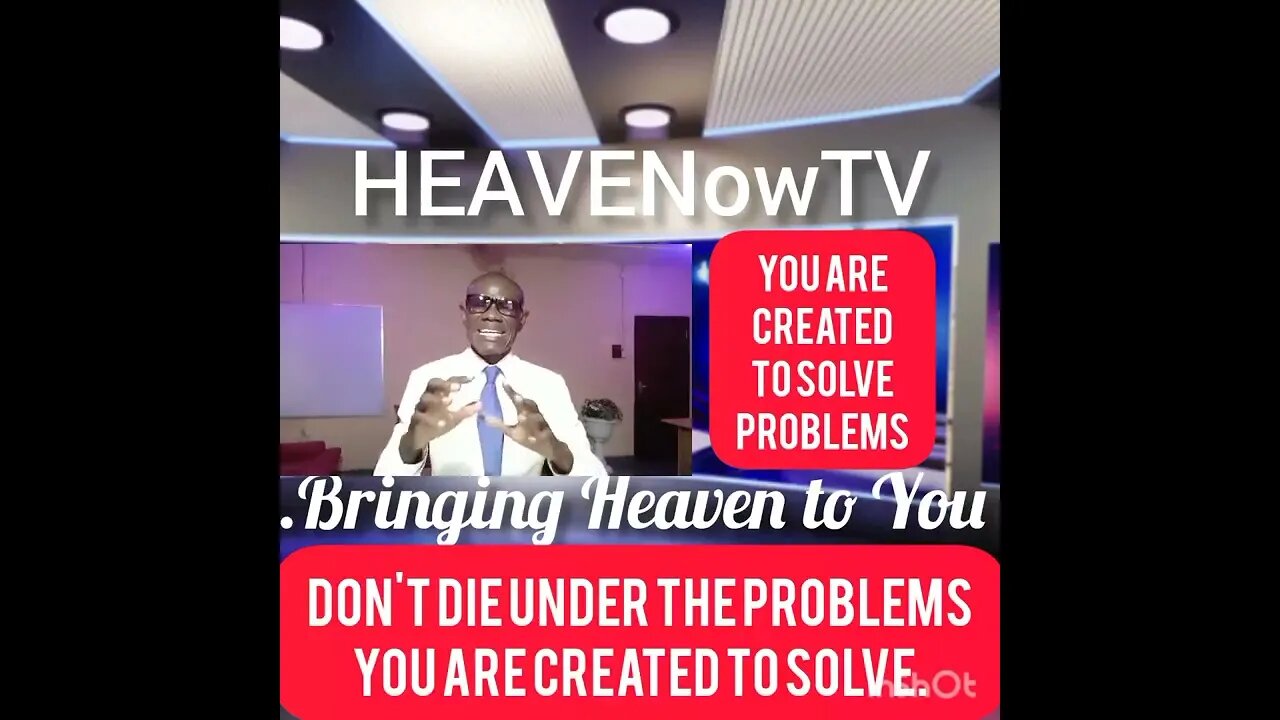 You are Created to Solve Problems || Amb Promise Ogbonna