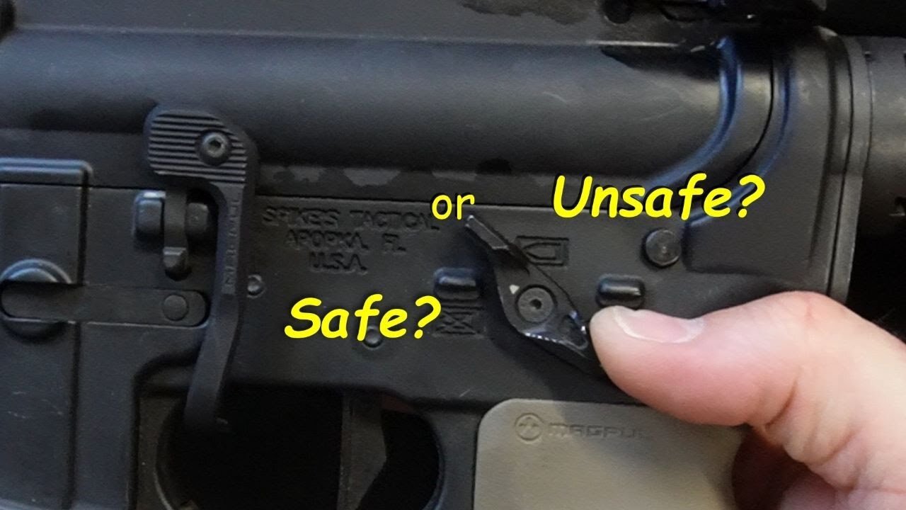 Safe or unsafe? Rifle transition to pistol drill