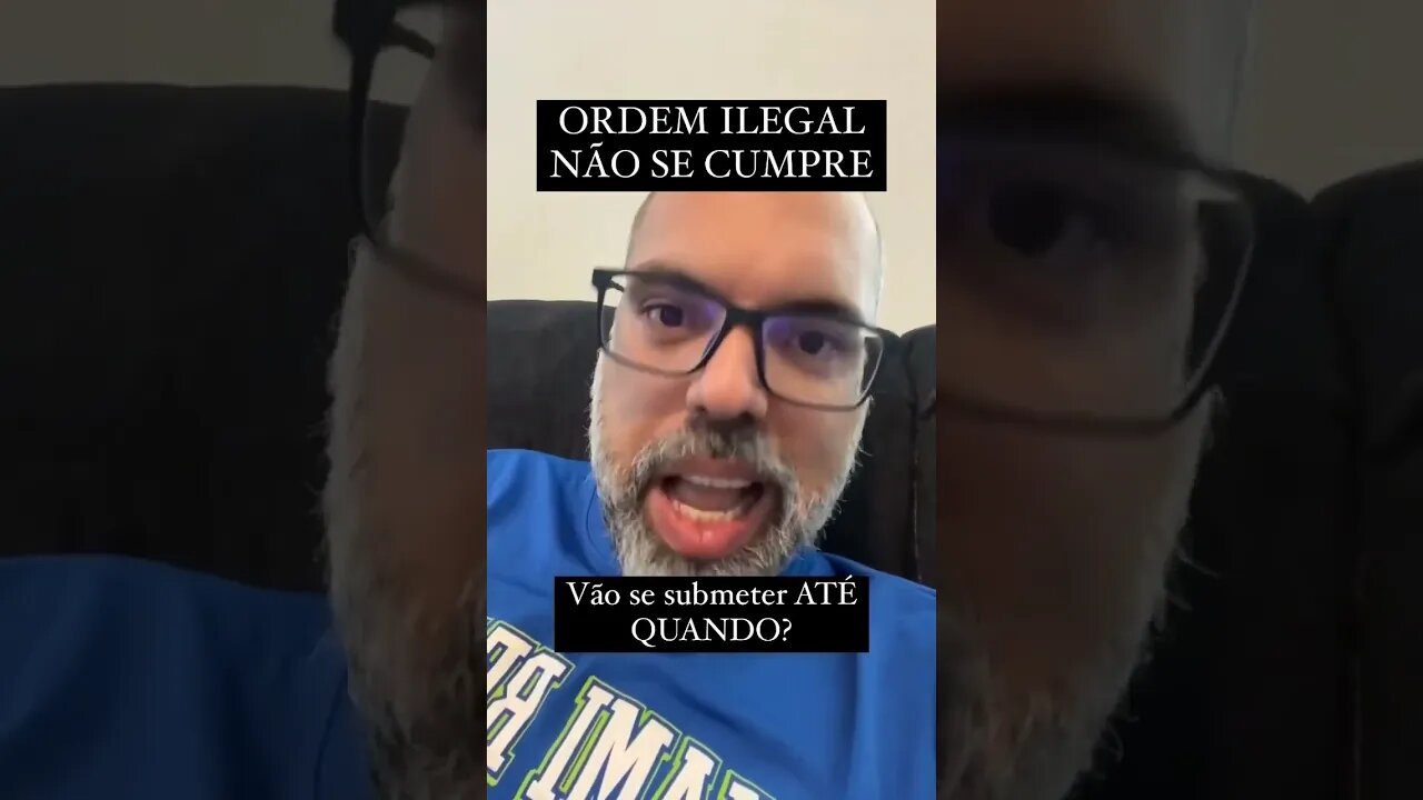 Vocês vão se submeter até quando ?