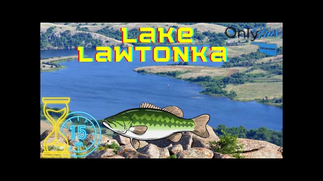 Lake Lawtonka | 15 Min Bass Fishing Challenge | Can You Catch A Bass In 15 Mins?