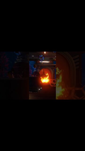 No Mans Sky Chill Ambiance | Fireside Evening At The Perfect Perk Coffee Shop 01 | #shorts