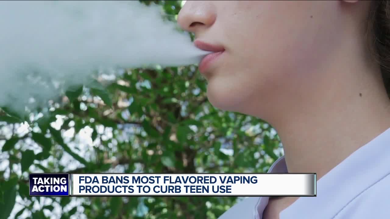 Trump plan to curb teen vaping bans fruit, candy, mint & dessert flavors, exempts others