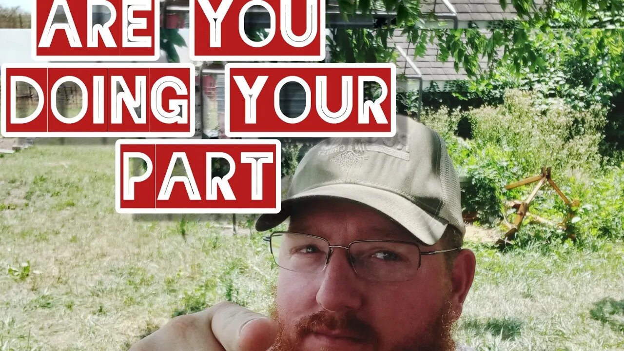 We are in a WAR! Are you doing YOUR part?