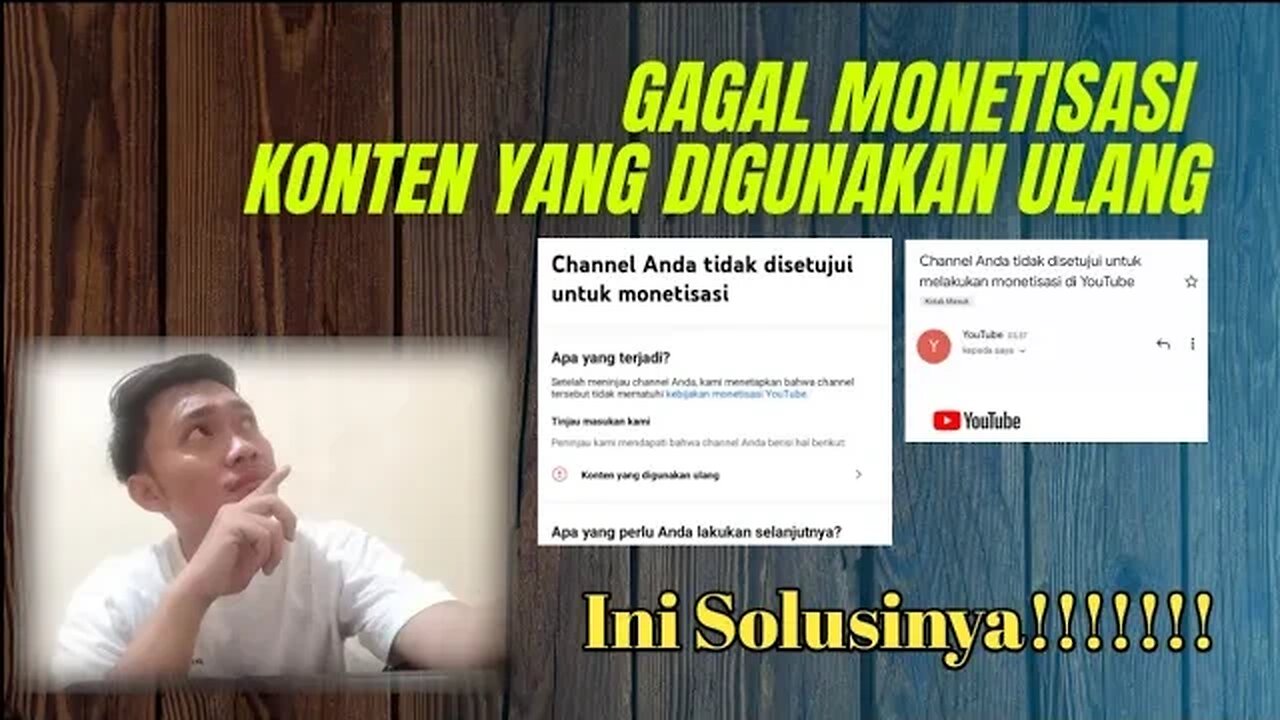 Cara Mengatasi Monetisasi gagal karena konten yang digunakan ulang |Terbaru monetisasi 2023