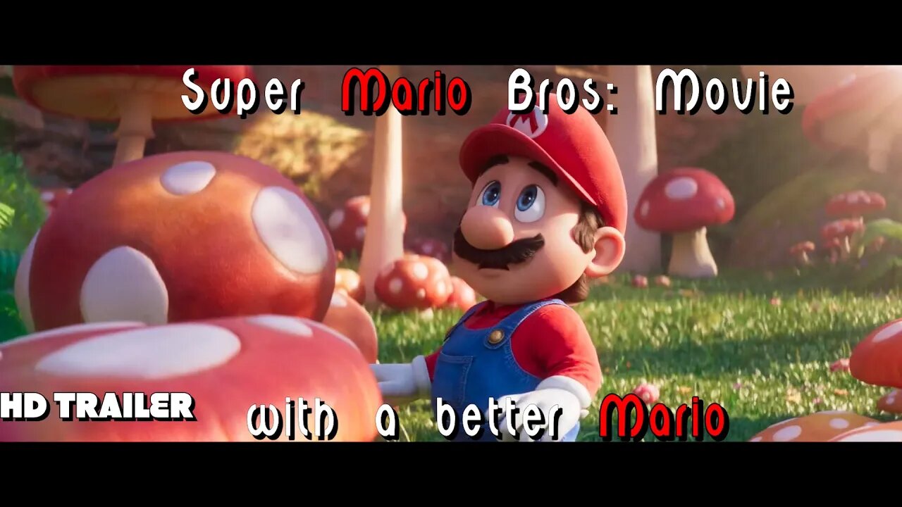 THE SUPER MARIO BRO. MOVIE TEASER TRAILER WITH NEW AUDIO!