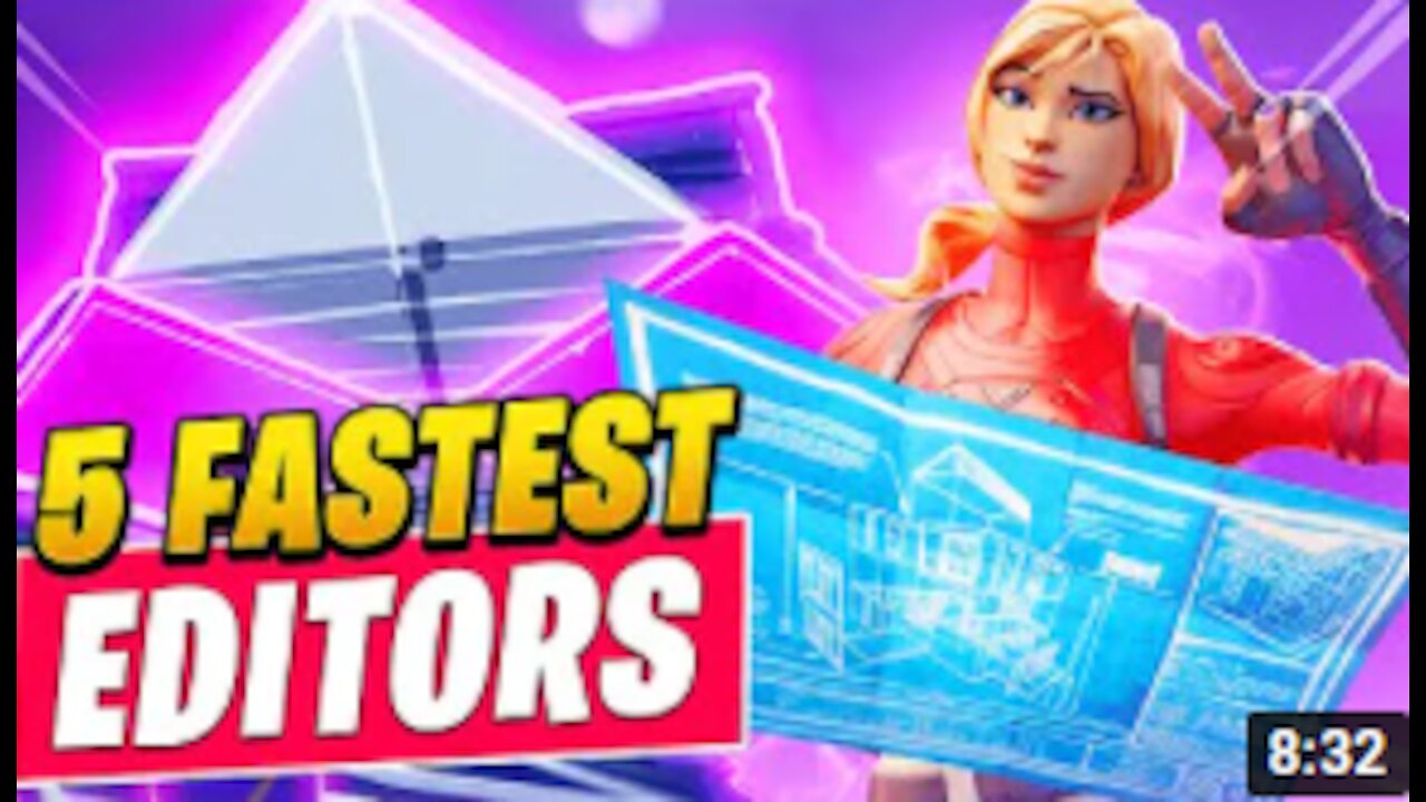 The 5 WORLD'S FASTEST EDITORS In Fortnite THAT WILL BLOW YOUR MIND!