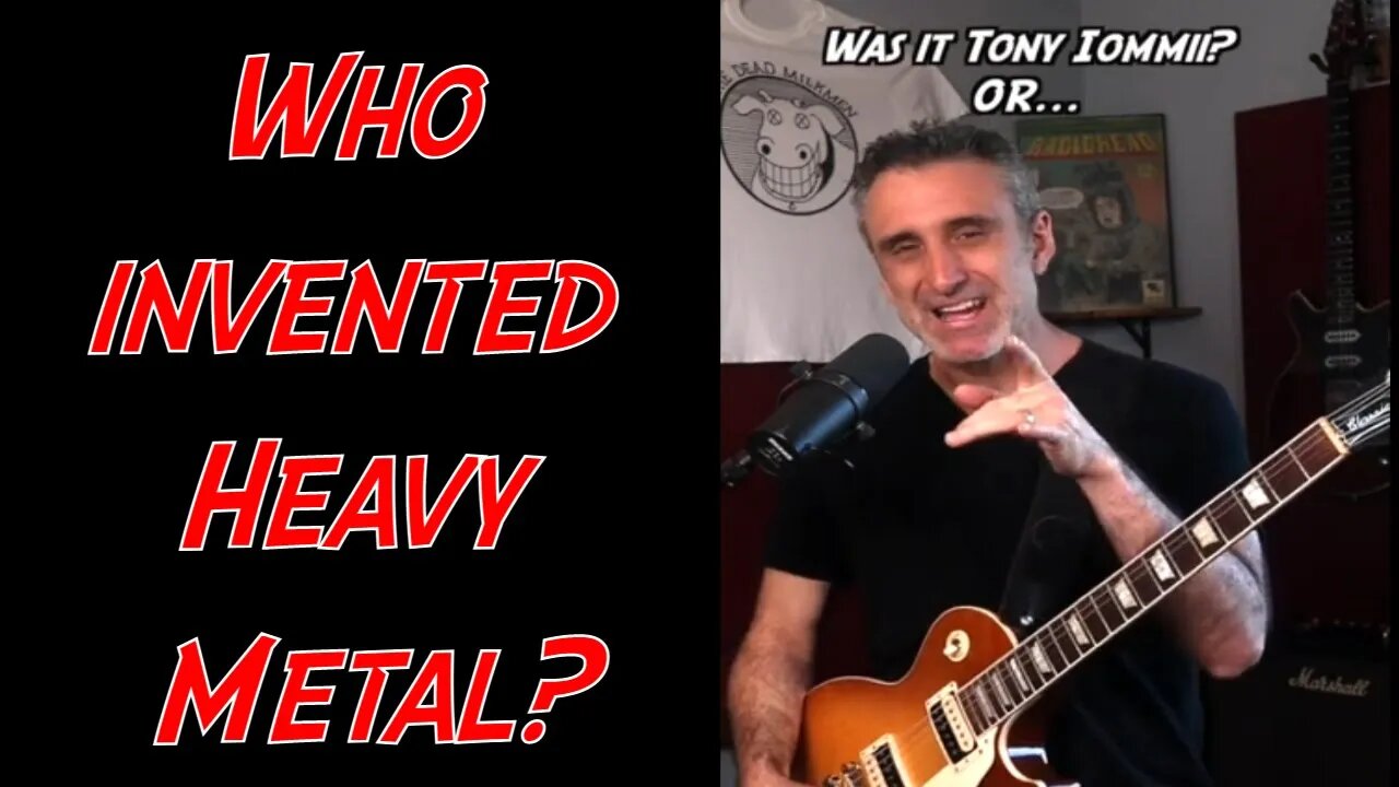 Who really invented Heavy metal?Guitar lesson with Tabs