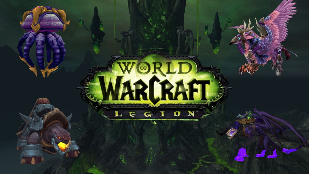 Legion Mount Guide Part 1 - How to get Easy, Rare, Riddle, & Achievement Mounts