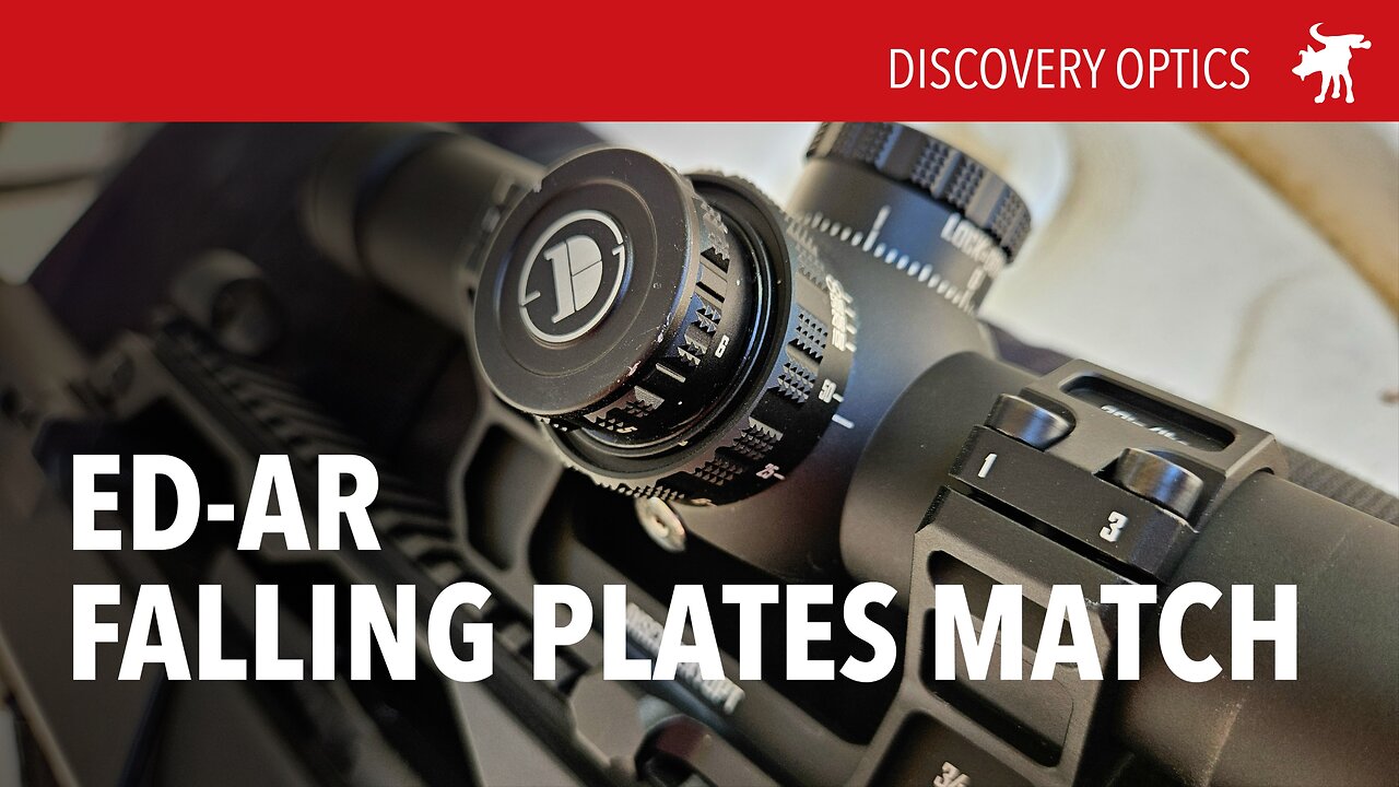 Falling Plates Match with a Discovery Optics ED-AR LPVO