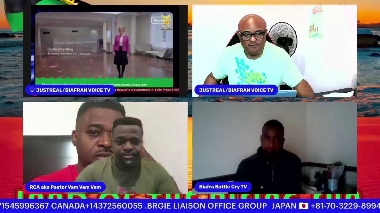 BRGIE Prime Minister of Biafra Press Briefing on Gabon 31.8.2023 8/31/2023