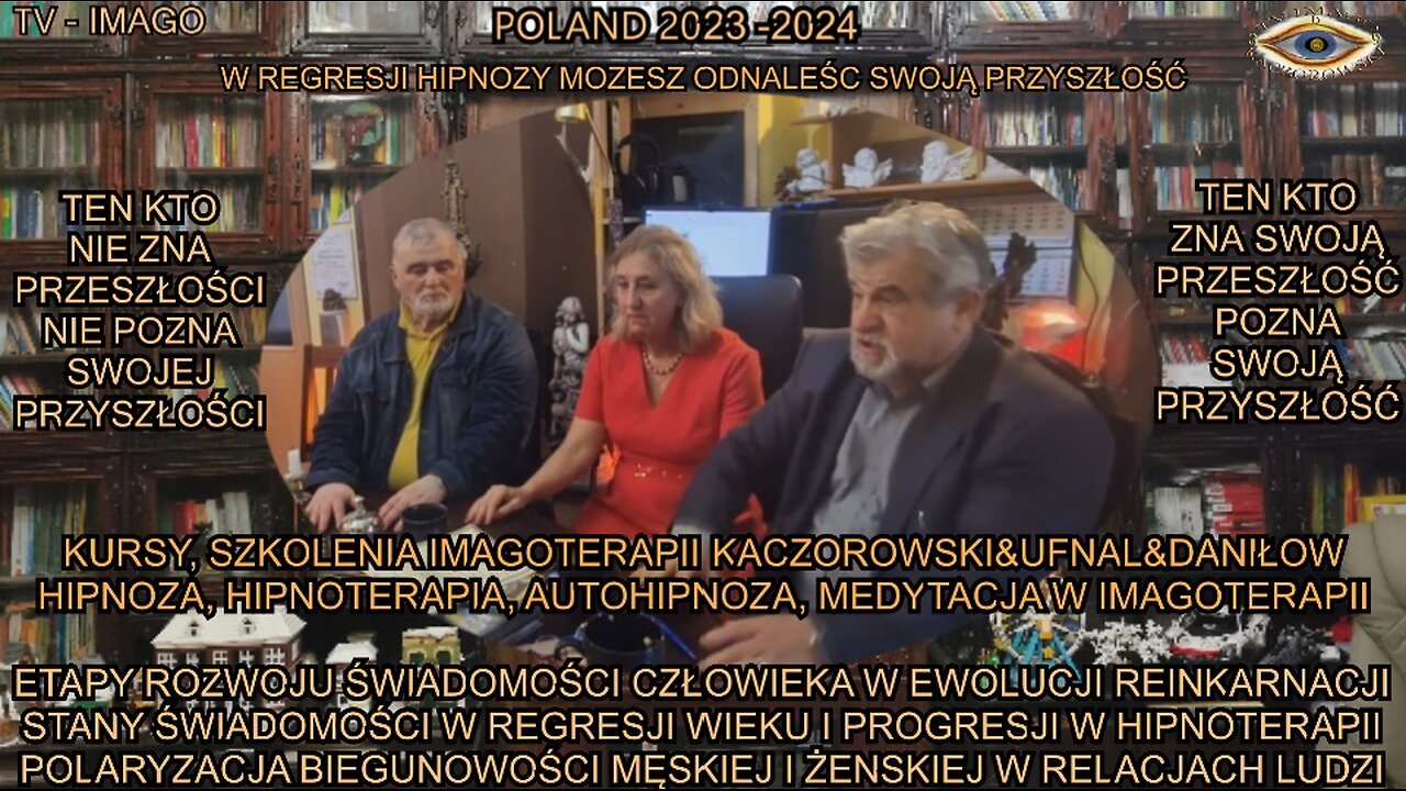 ETAPY ROZWOJU ŚWIADOMOSCI CZŁOWIEKA W EWOLUCJI REINKARNACJI. STANY ŚWIADOMOSCI W REGRESJI WIEKU I PROGRESJI W HIPNOTERAPII. POLARYZACJA BIEGUNOWOŚCI MĘSKIEJ I ŻENSKIEJ W RELACJACH LUDZI.