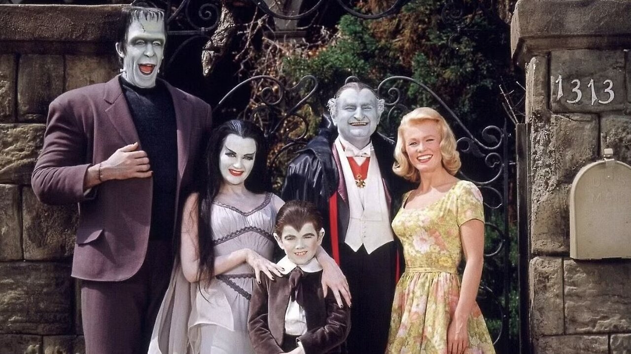 The Munsters: Family Portrait [COLORIZED]