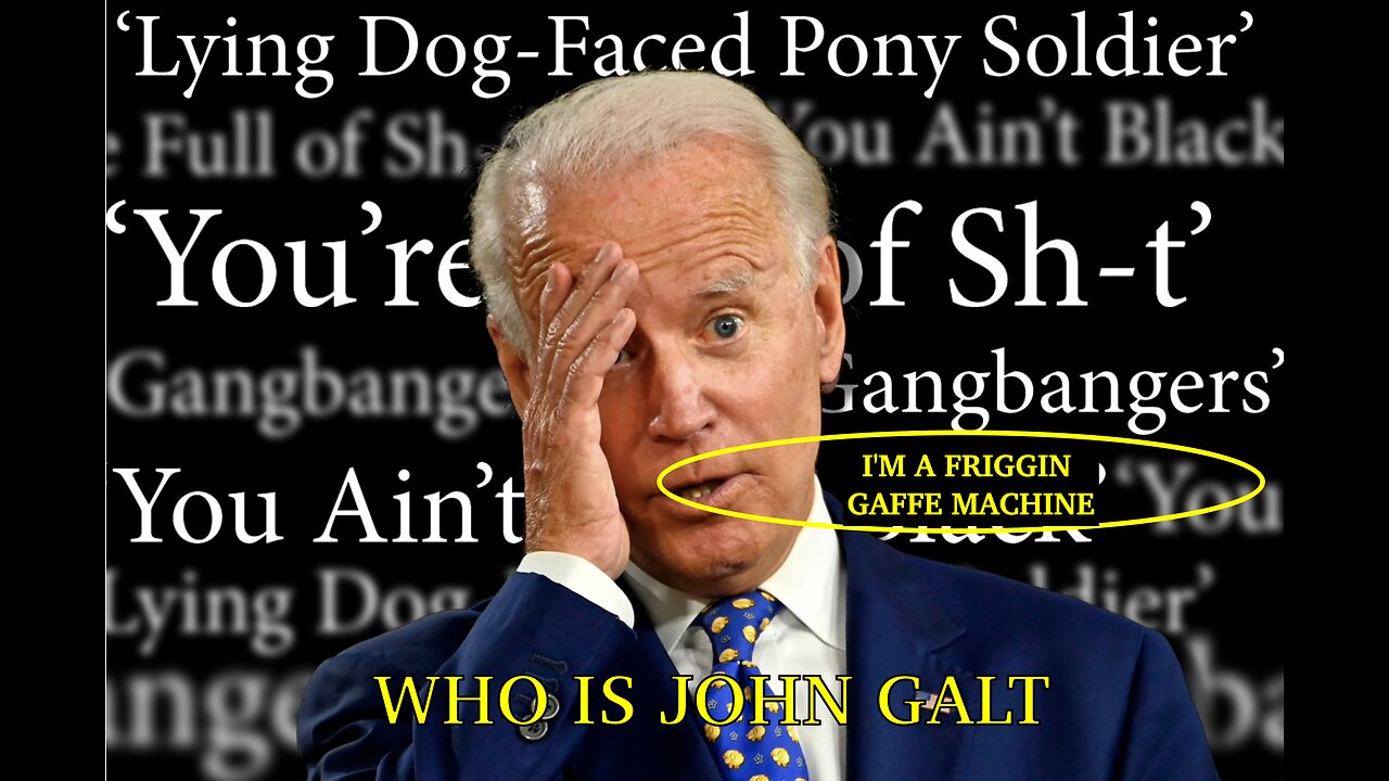 2 29 BIDEN GAFFES COMEDY CLIPS TY JGANON, SGANON