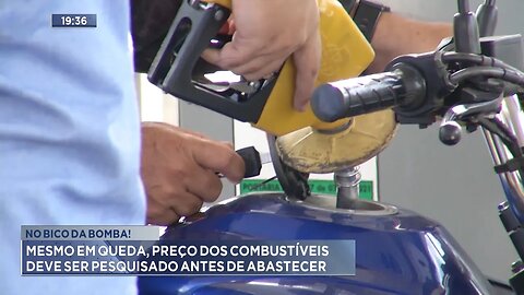 No Bico da Bomba: Mesmo em Queda, Preço dos Combustíveis Deve ser Pesquisado antes de Abastecer.