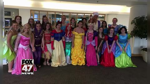 Dance team grants sick girl's wish