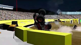 Monster Jam El Paso 2020 Sneak Peek| Monster Tour BeamNG.Drive Monster Jam #monsterjam #beamngdrive