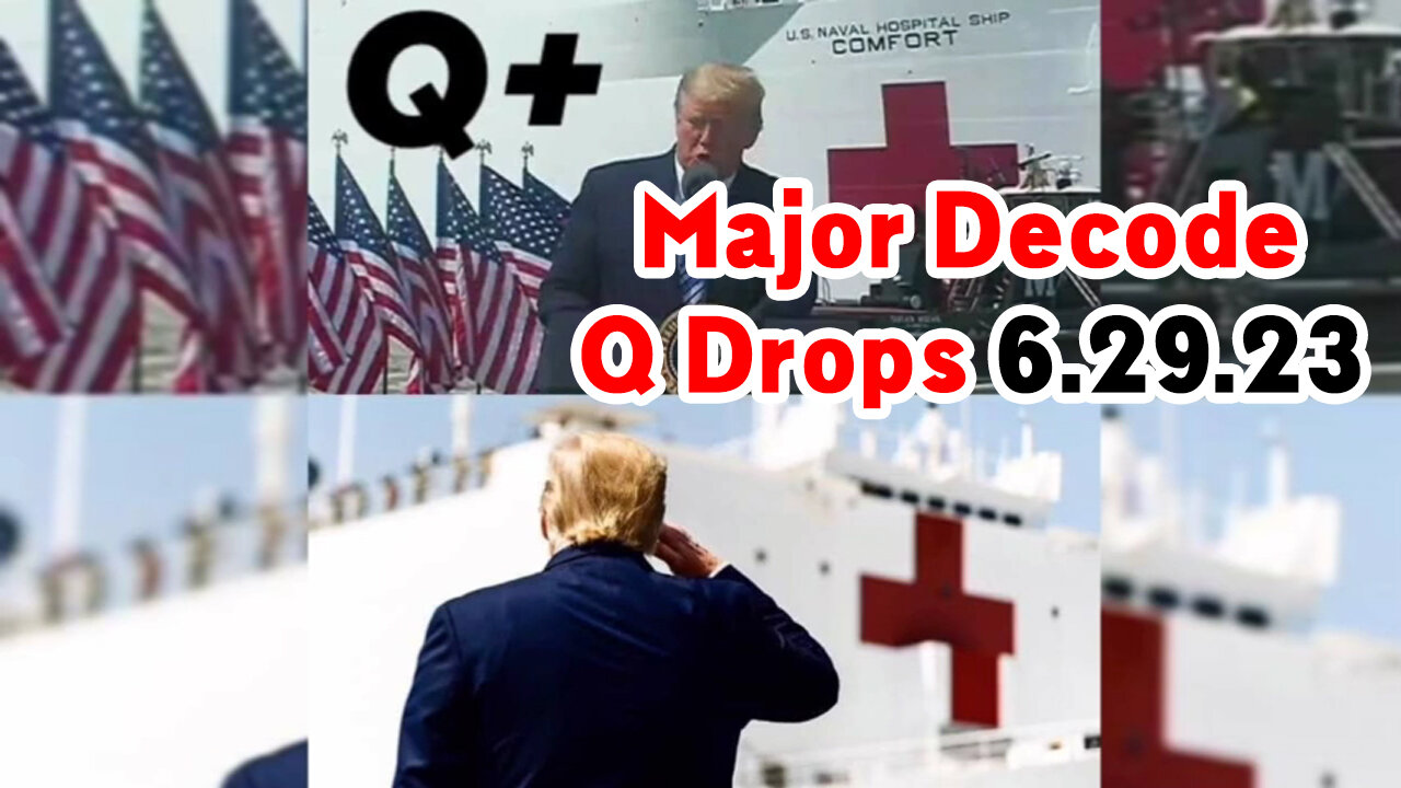 Major Decode - Q Drops 6.29.23 > Scare Event